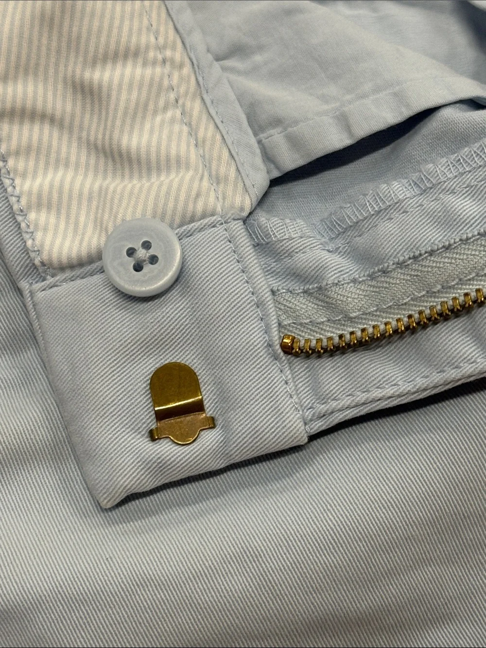 J. Crew Light Blue Women's Bermuda Shorts